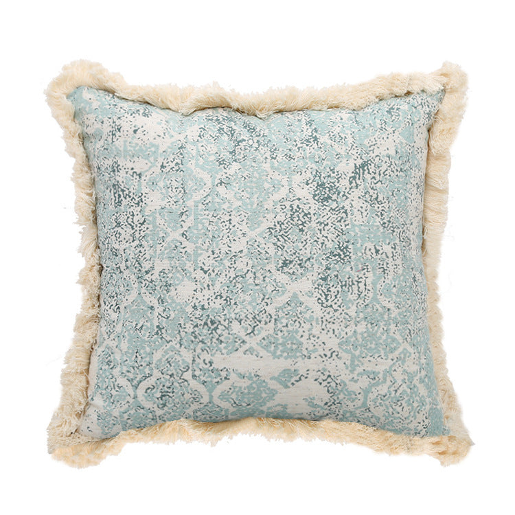 Housse de coussin tuftée texturée – Ambiance Stignature
