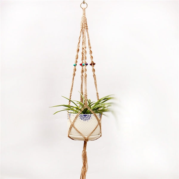 Macrame Plante Suspendue style Farmhouse