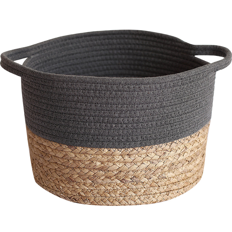 Panier de rangement nordique en coton tressé | Style naturel épuré