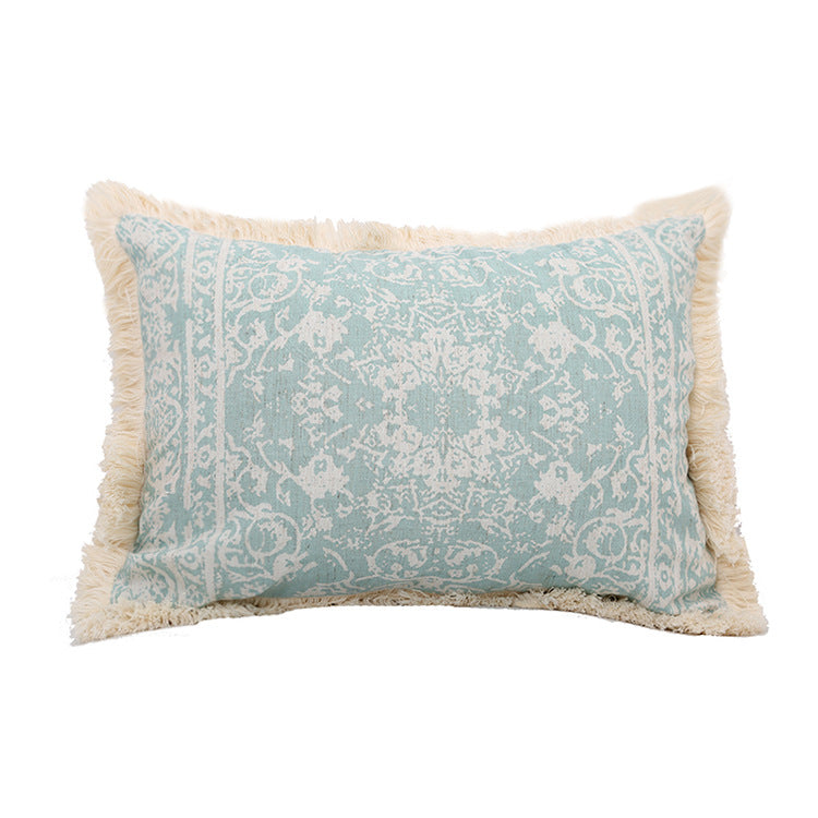 Housse de coussin tuftée texturée – Ambiance Stignature