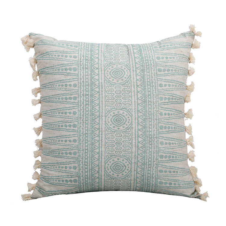 Housse de coussin tuftée texturée – Ambiance Stignature