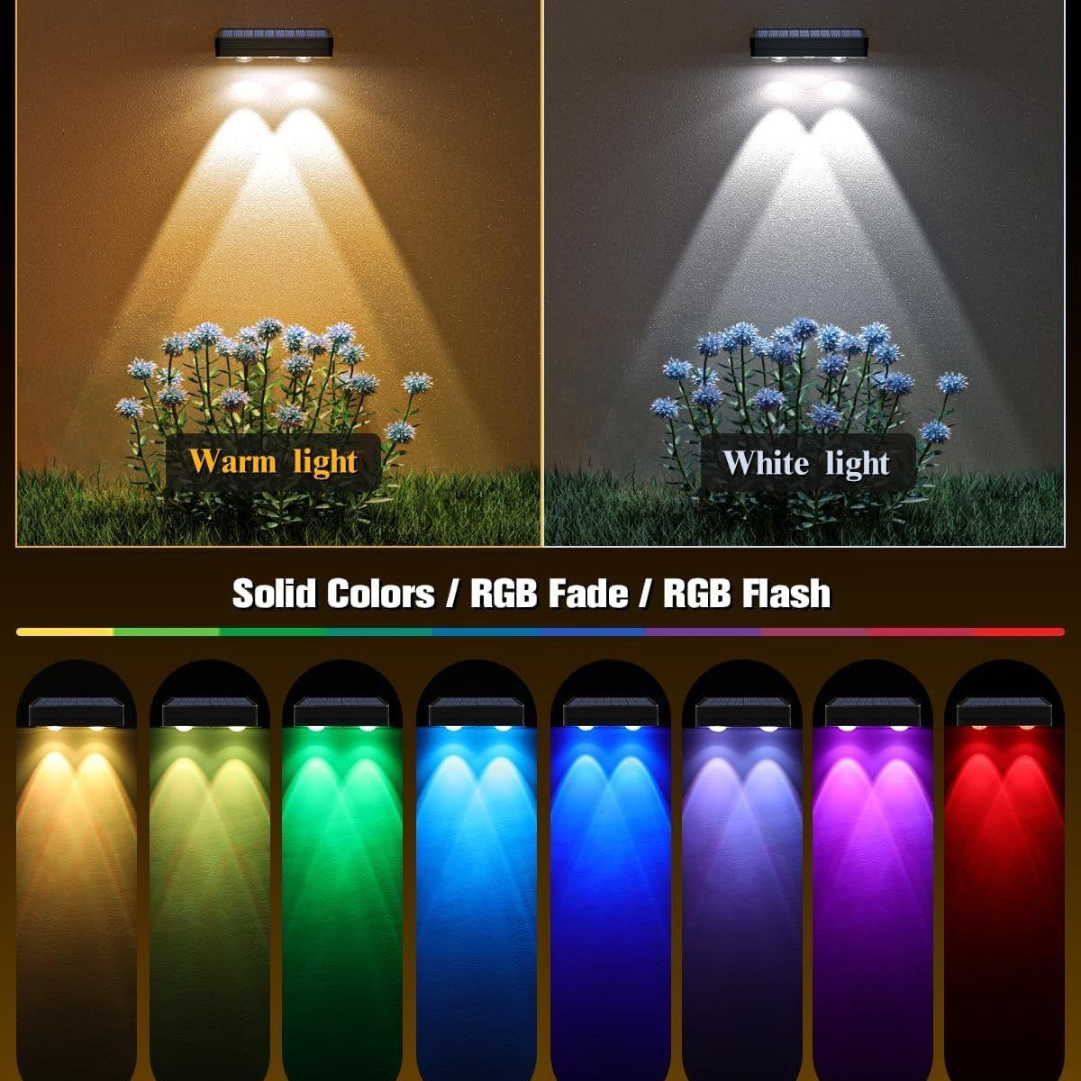Fence Solar Light – Discreet and warm outdoor lighting