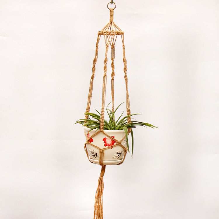 Macrame Plante Suspendue style Farmhouse