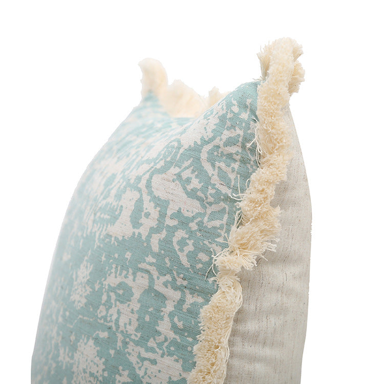Housse de coussin tuftée texturée – Ambiance Stignature