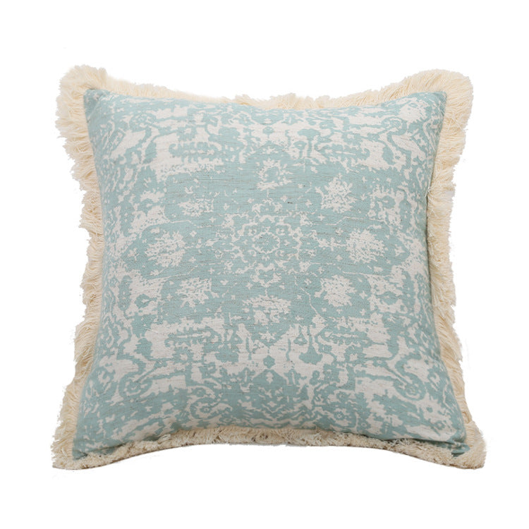 Housse de coussin tuftée texturée – Ambiance Stignature