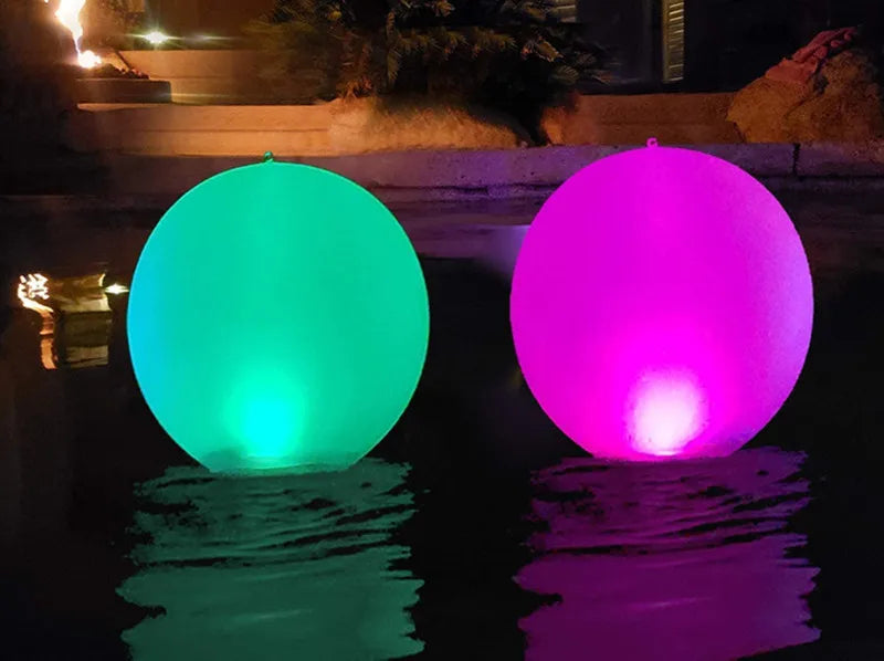 Boule lumineuse solaire flottante pour piscine – 16 couleurs