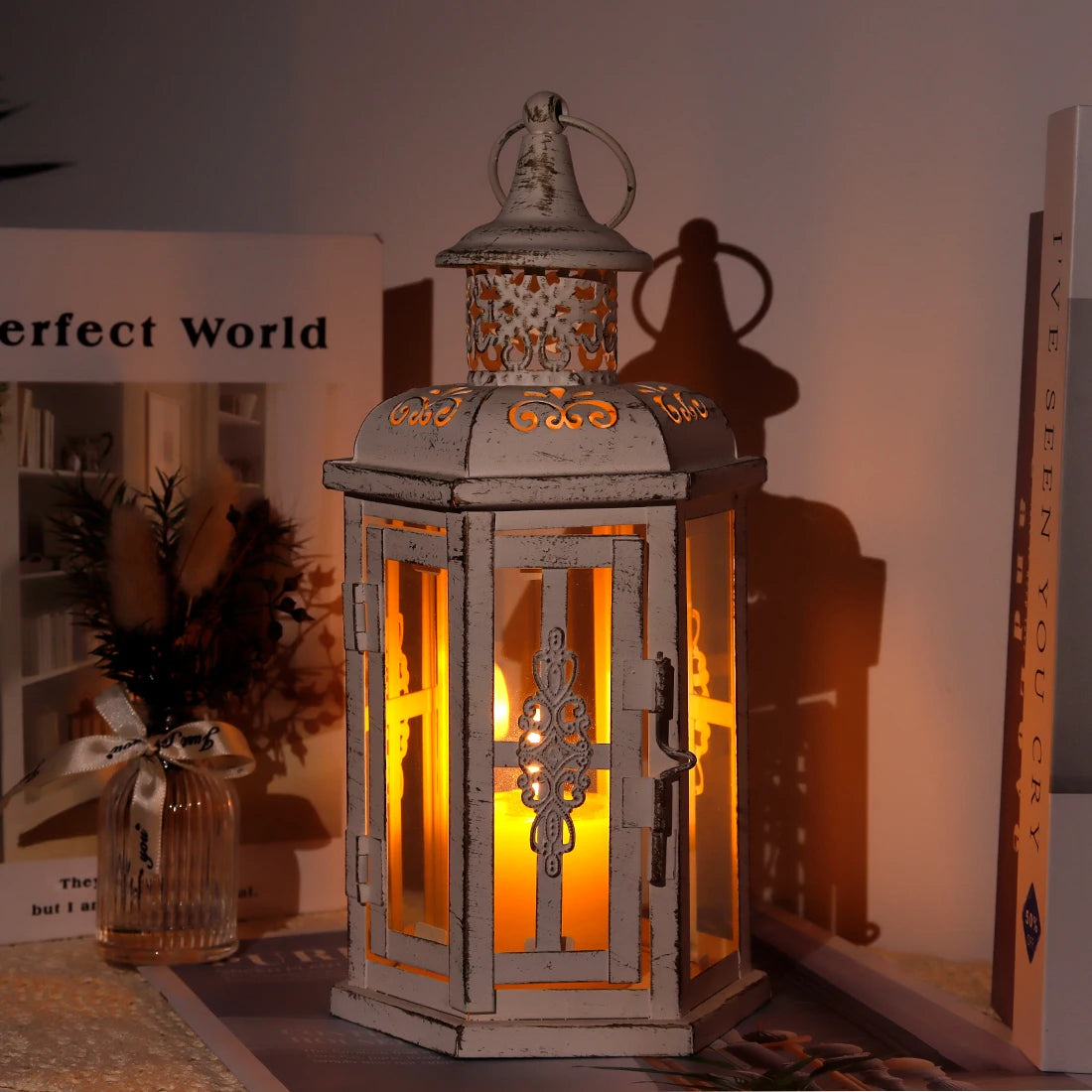 Lanterne décorative extérieure  ambiance chaleureuse