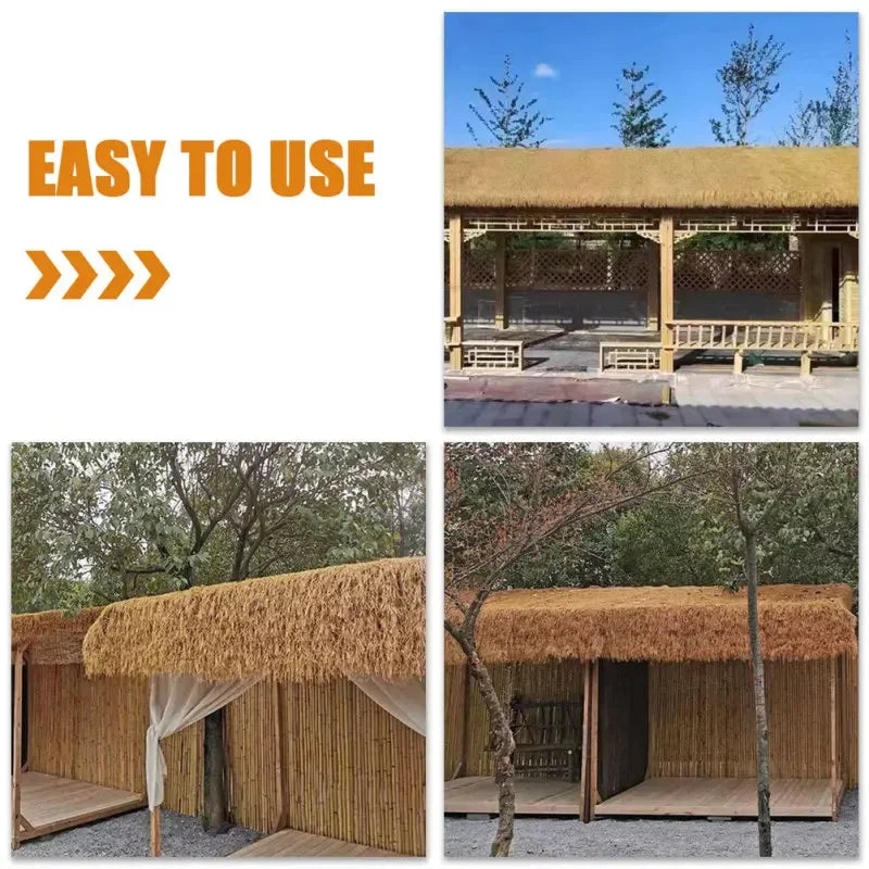 Chaume artificiel décoratif pour pergola et terrasse
