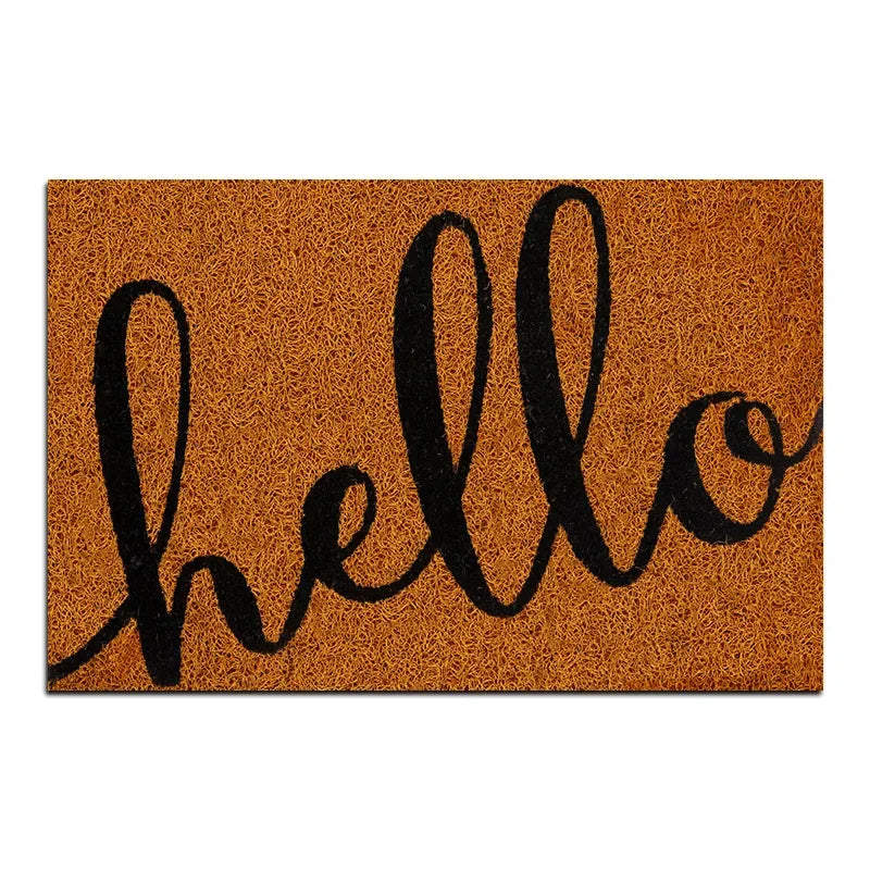 Natural anti-slip outdoor doormat, Elegant entrance