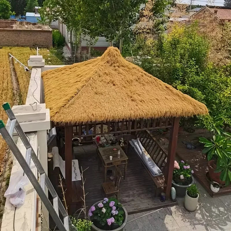 Chaume artificiel décoratif pour pergola et terrasse