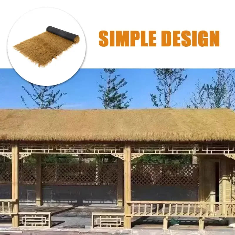 Chaume artificiel décoratif pour pergola et terrasse