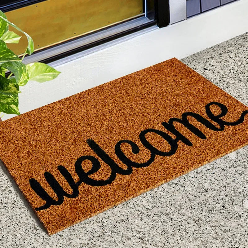 Natural anti-slip outdoor doormat, Elegant entrance