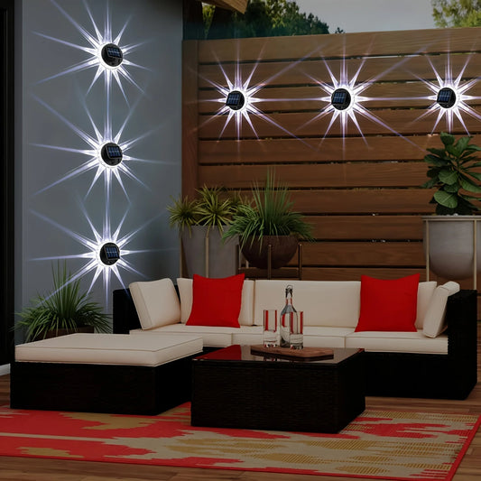 Lumière solaire extérieure – ambiance terrasse & jardin