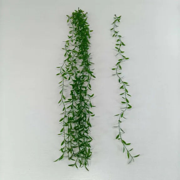 Guirlande suspendue de feuillage de saule artificiel