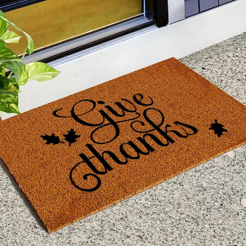 Natural anti-slip outdoor doormat, Elegant entrance