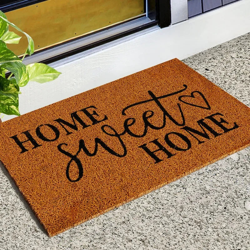 Natural anti-slip outdoor doormat, Elegant entrance