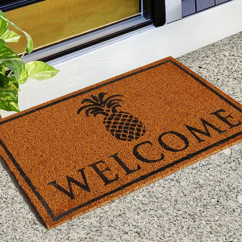 Natural anti-slip outdoor doormat, Elegant entrance