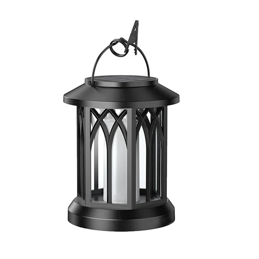 Lampe solaire DEL à effet de flamme – IP65