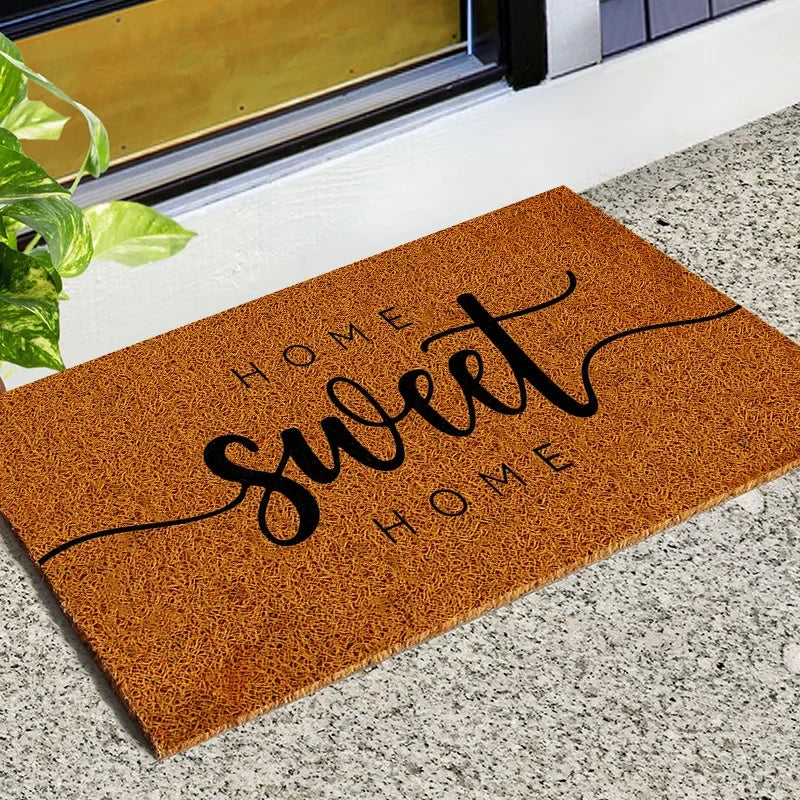 Natural anti-slip outdoor doormat, Elegant entrance